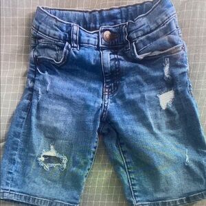Stylish Blue Denim Kids Shorts